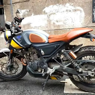Protège Réservoir Moto Scrambler Vintage
